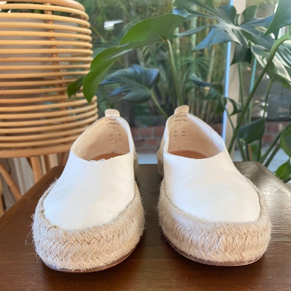 FEIT Handsewn Ballet Flat Espadrille Size 7/37 - Picture 10 of 12